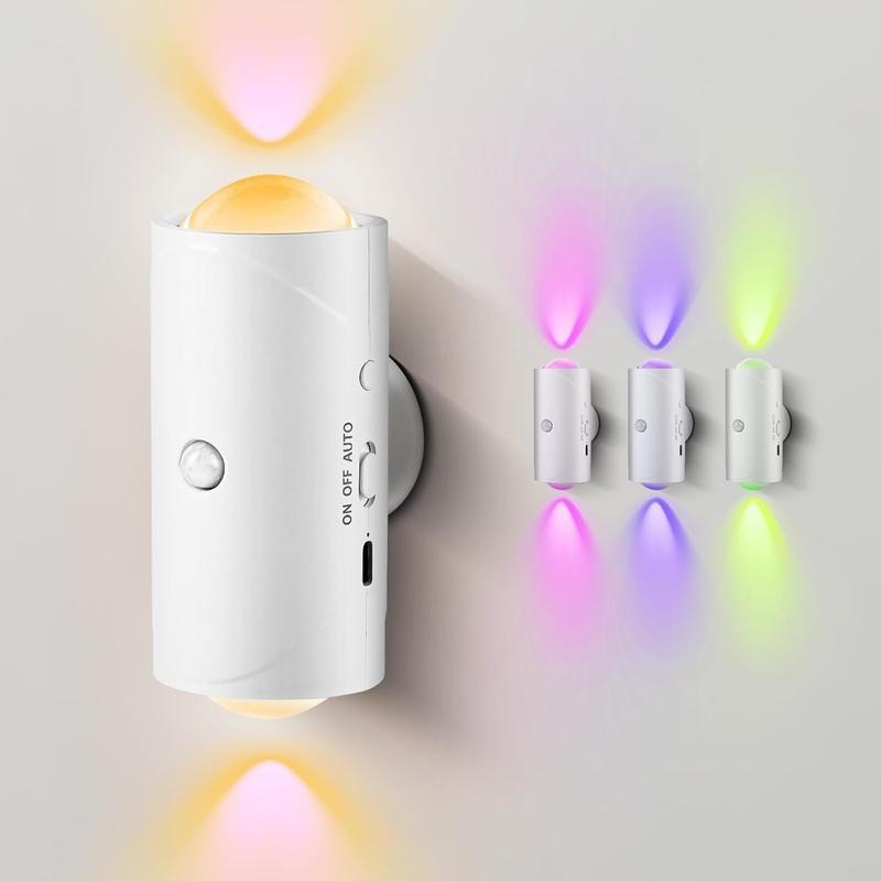 GFOUK® RGB Motion Sensor Night Light