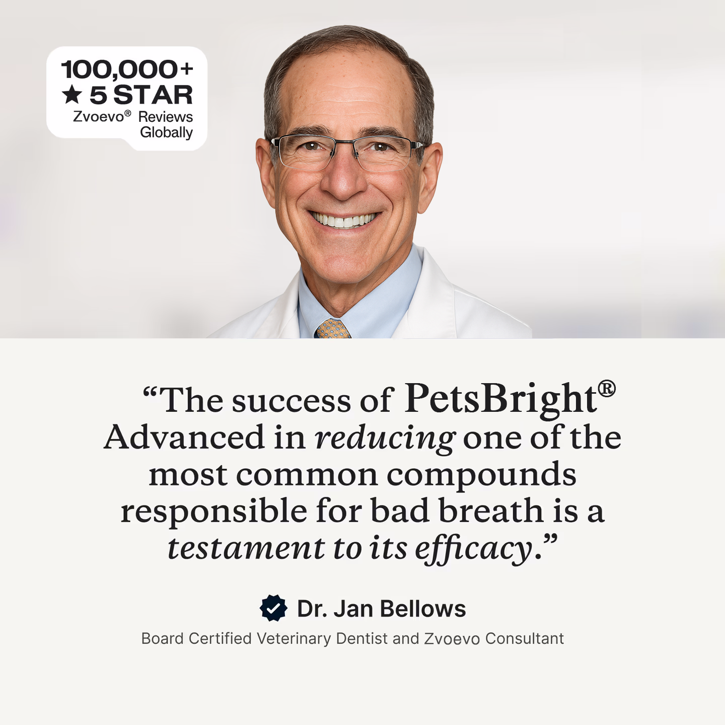 🐾 Zvoevo® PetsBright Advanced Dental Powder for Clean Teeth & Fresh Breath