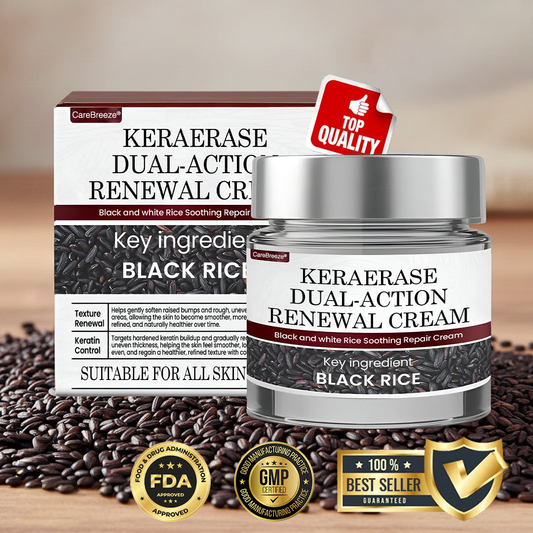 𝗖𝗮𝗿𝗲𝗕𝗿𝗲𝗲𝘇𝗲® 𝗞𝗲𝗿𝗮𝗘𝗿𝗮𝘀𝗲 𝗗𝘂𝗮𝗹-𝗔𝗰𝘁𝗶𝗼𝗻 𝗥𝗲𝗻𝗲𝘄𝗮𝗹 𝗖𝗿𝗲𝗮𝗺 🇬🇧
