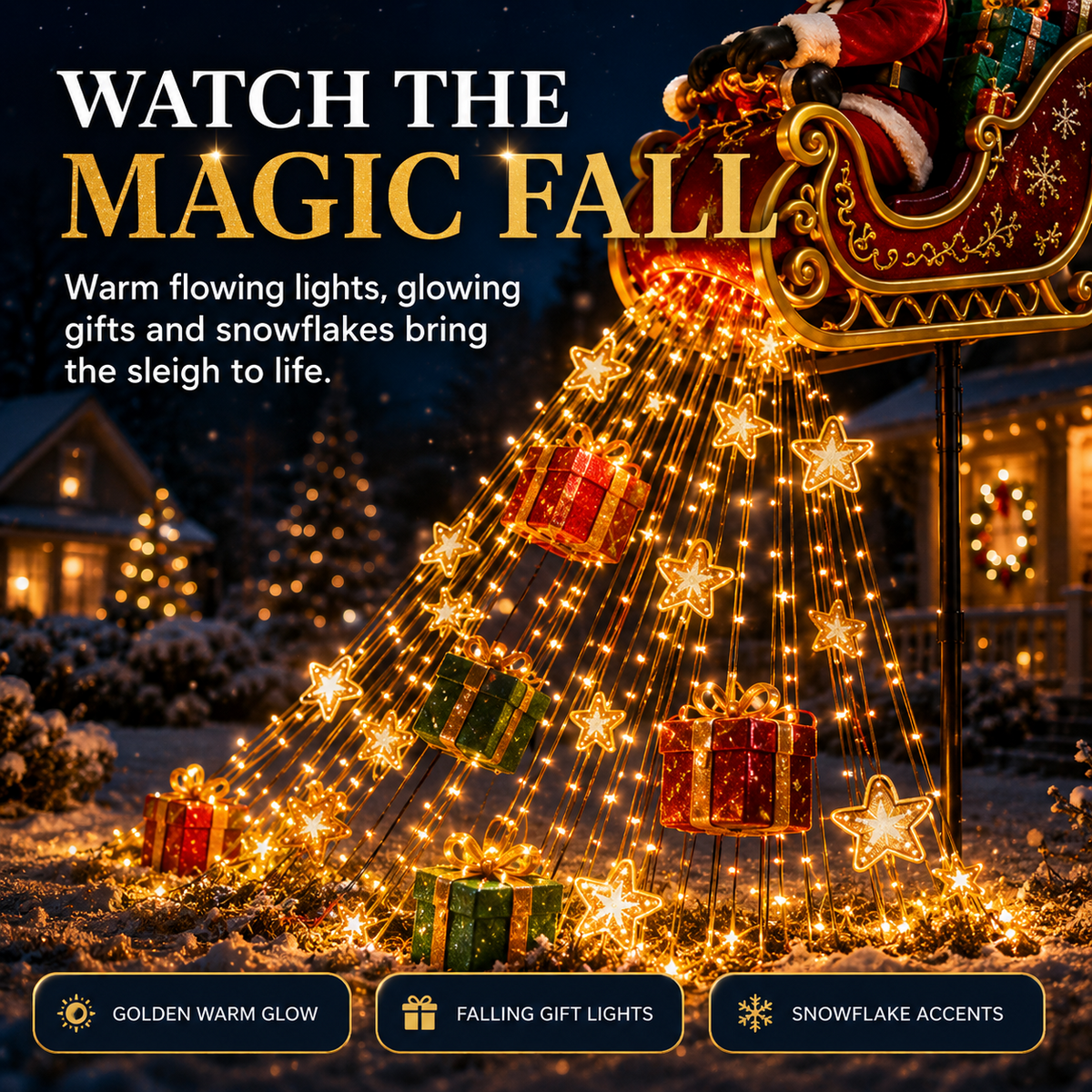 Solar Christmas Garden Light