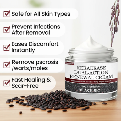 𝗖𝗮𝗿𝗲𝗕𝗿𝗲𝗲𝘇𝗲® 𝗞𝗲𝗿𝗮𝗘𝗿𝗮𝘀𝗲 𝗗𝘂𝗮𝗹-𝗔𝗰𝘁𝗶𝗼𝗻 𝗥𝗲𝗻𝗲𝘄𝗮𝗹 𝗖𝗿𝗲𝗮𝗺 🇬🇧 Made in UK