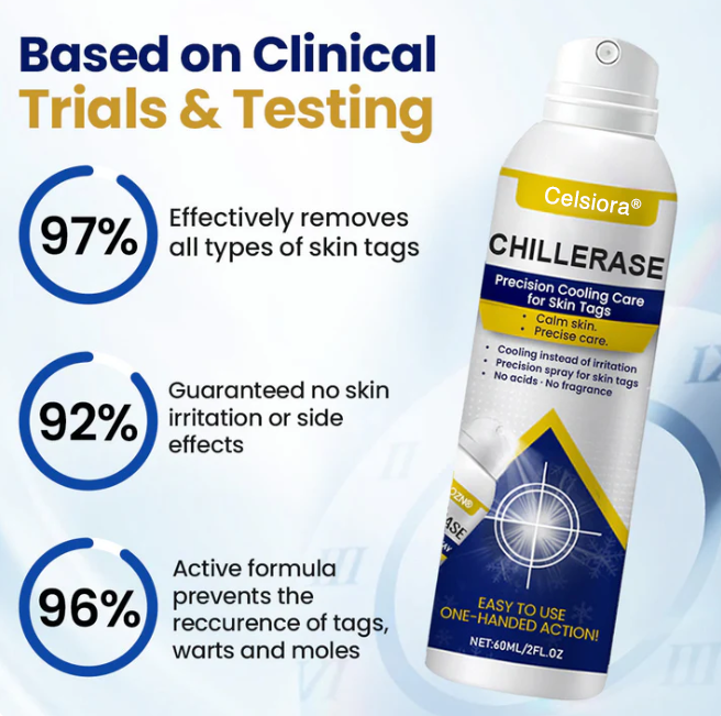 ❄️ Celsiora® ChillErase Cooling Spray for Skin Tags 🇬🇧 Made in UK