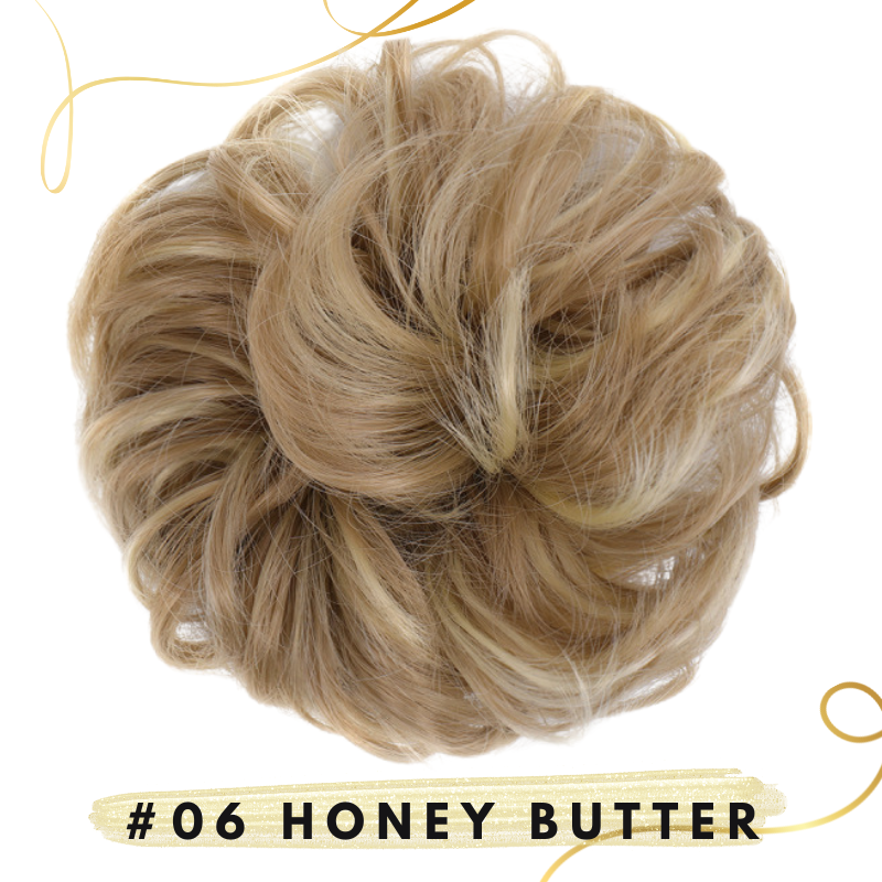 Messy Buns Hair Extension Scrunchies 🇬🇧 Made in UK