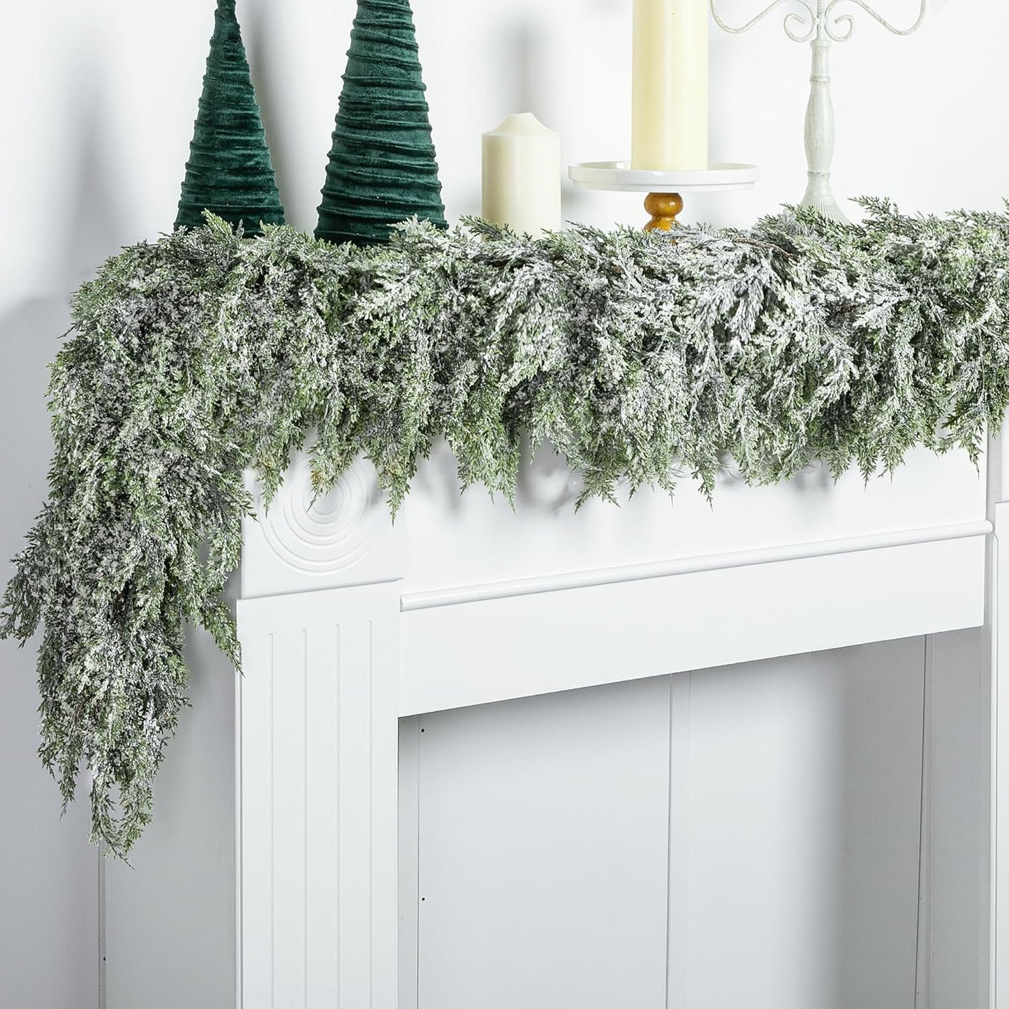 Artificial Cedar Garland 🎄🇬🇧 Extra