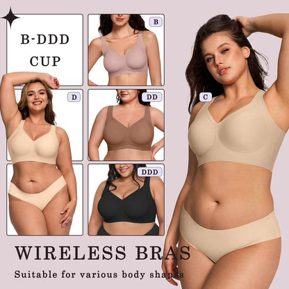 Aphine® Full Coverage Bulge-Free Wireless Jelly Bra 🇬🇧💖