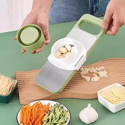 GFOUK® 6-in-1 SafePrep Mandoline Slicer