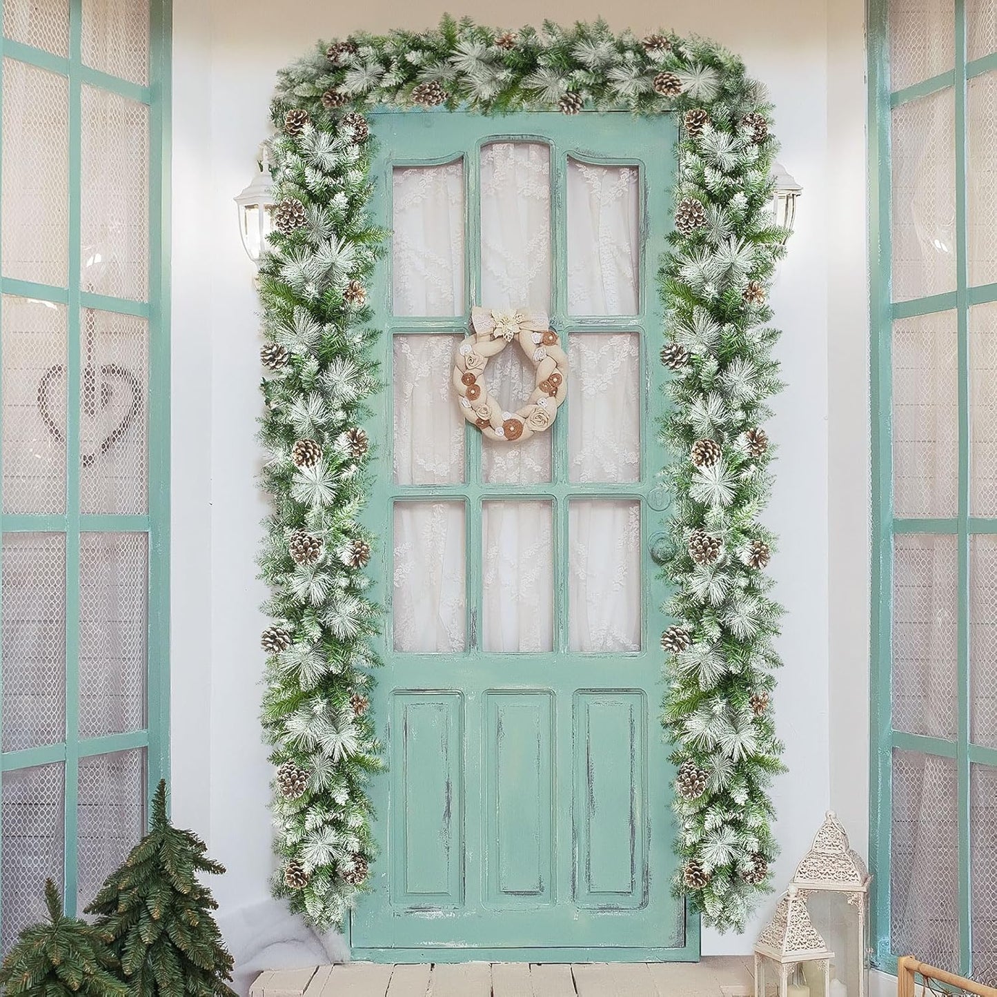 Artificial Cedar Garland 🎄🇬🇧 Extra