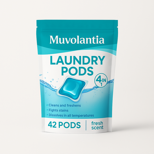 Muvolantia 5-in-1 Laundry Stain Remover Detergent Power Pods (42pods)
