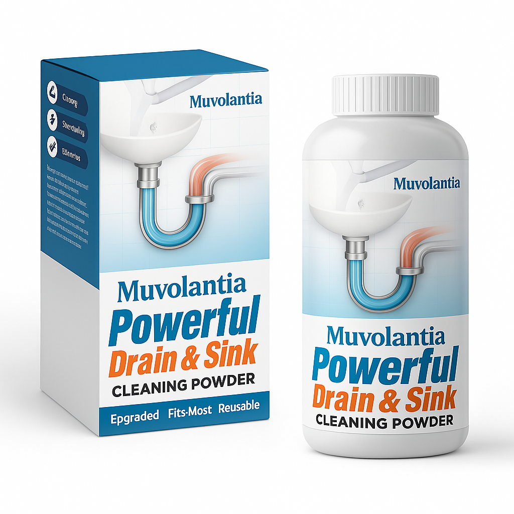 Muvolantia Powerful Drain & Sink Cleaning Powder