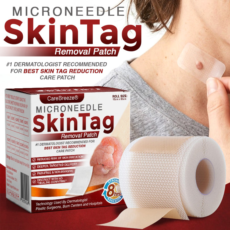 ✅ CareBreeze® Skin Tag Removal Micro-needle Patch