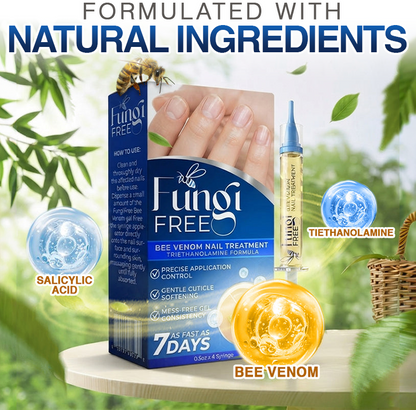 🇬🇧 CareBreeze® Fungi Free Bee Venom Nail Treatment 🌱