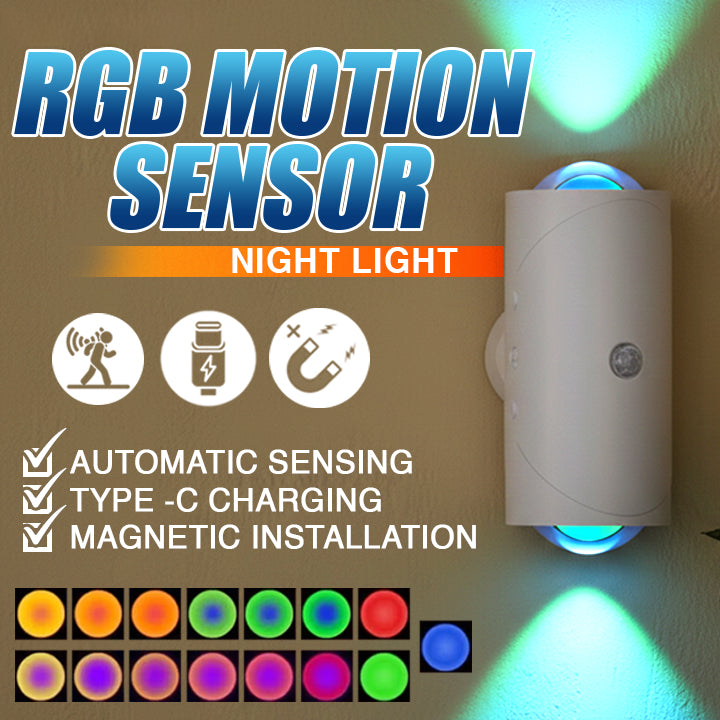 Remifa® RGB Motion Sensor Night Light