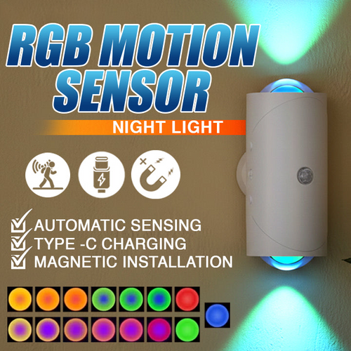 Remifa® RGB Motion Sensor Night Light