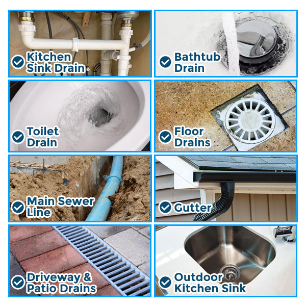 Muvolantia Powerful Drain & Sink Cleaning Powder