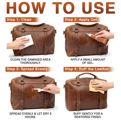 👩‍🔧 Avaleric® Neutral Color Leather Repair Gel