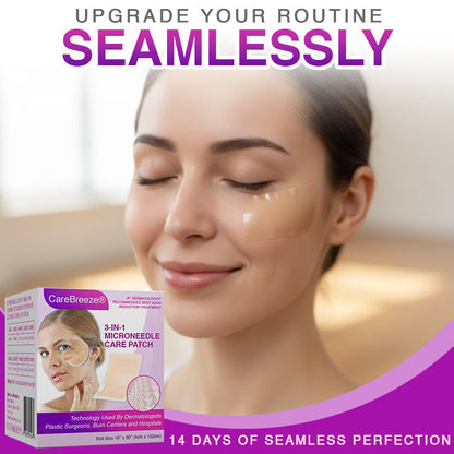✅ CareBreeze® 3-in-1 Microneedle Anti-Aging Patch
