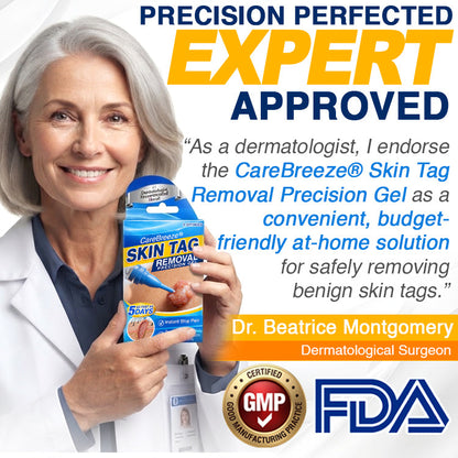 🇬🇧 CareBreeze® Skin Tag Removal Precision Gel 🧑🏻‍⚕️
