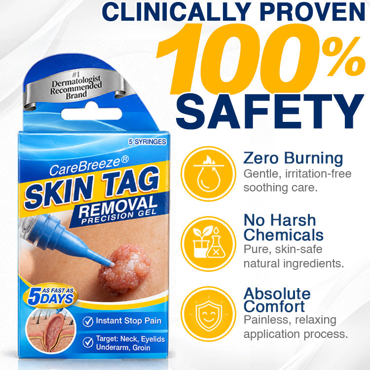 🇬🇧 CareBreeze® Skin Tag Removal Precision Gel 🧑🏻‍⚕️