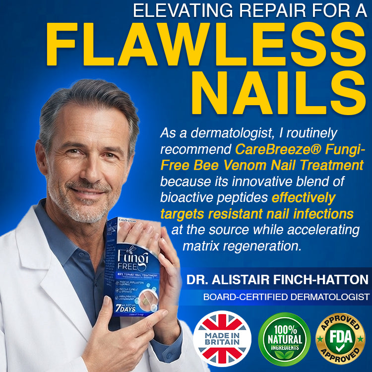 🇬🇧 CareBreeze® Fungi Free Bee Venom Nail Treatment 🌱
