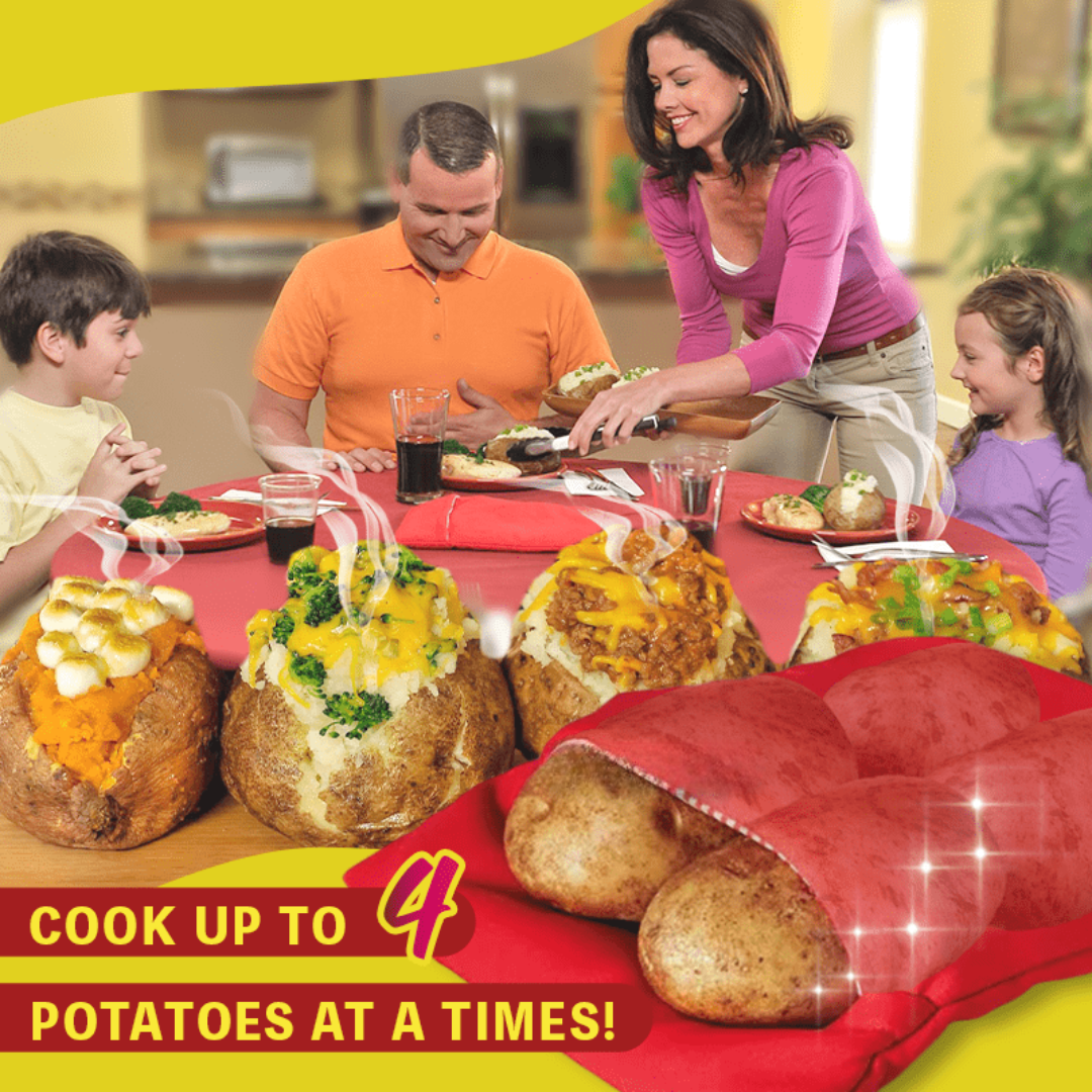 GFOUK® 4-Minutes Microwave Potato Bag