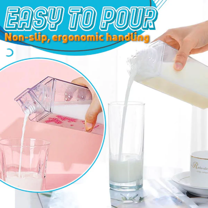 GFOUK® Milk Carton Drink Bottle