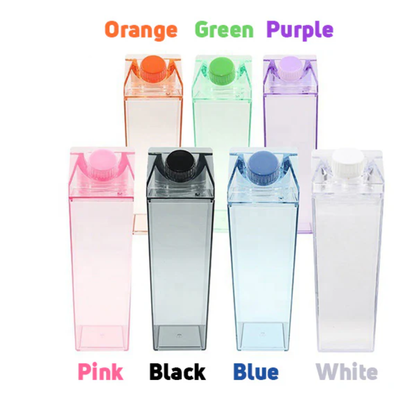 GFOUK® Milk Carton Drink Bottle