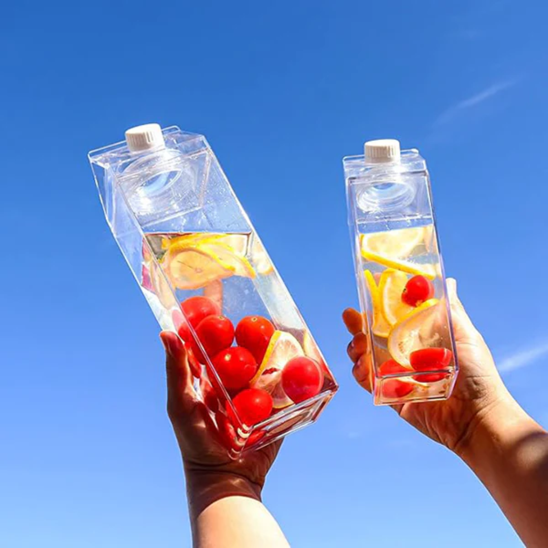 GFOUK® Milk Carton Drink Bottle