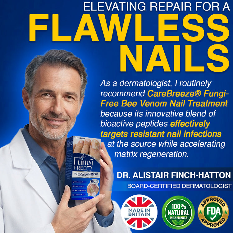 🇬🇧 CareBreeze® Fungi Free Bee Venom Nail Treatment 🐝✨