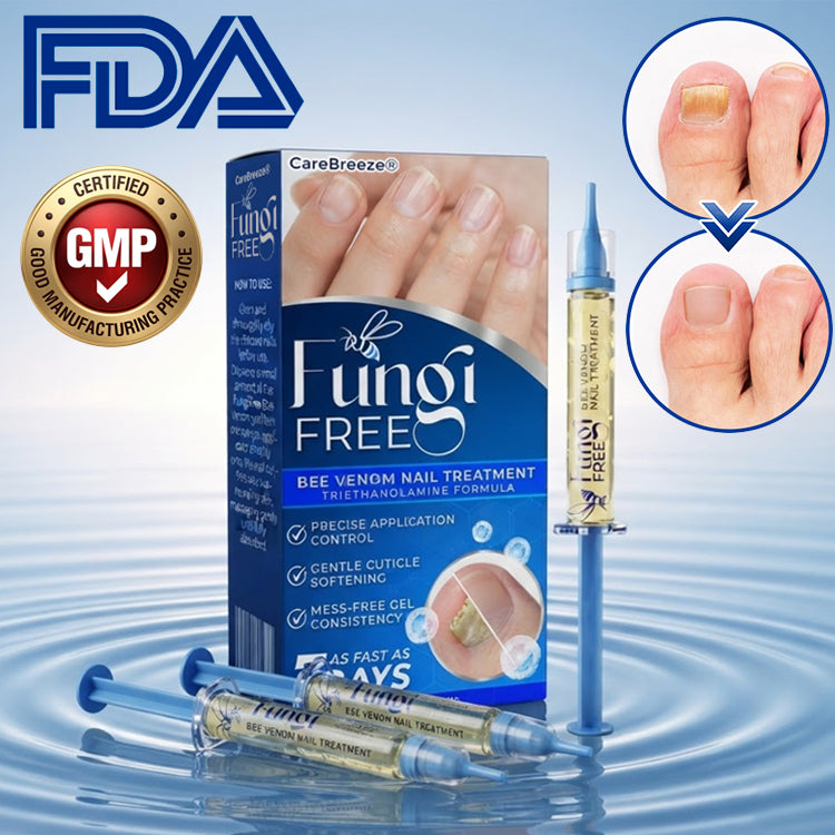 ✅ CareBreeze® Fungi Free Bee Venom Nail Treatment 🐝✨