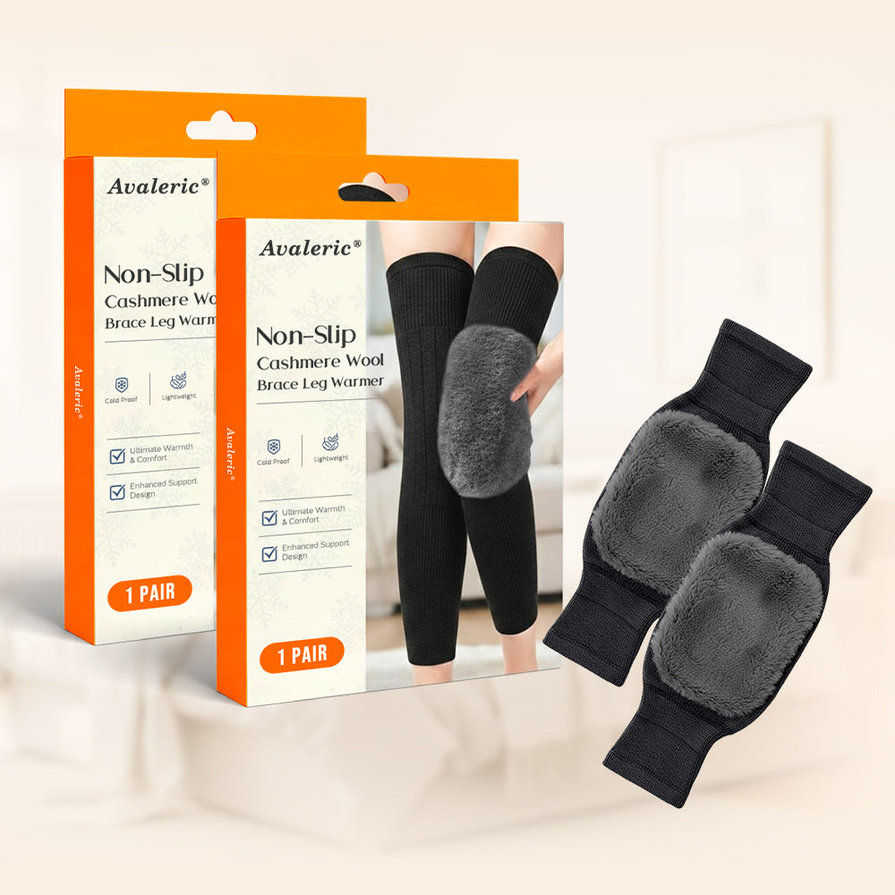 Sugoola® Non-Slip Cashmere Wool Brace Leg Warmer