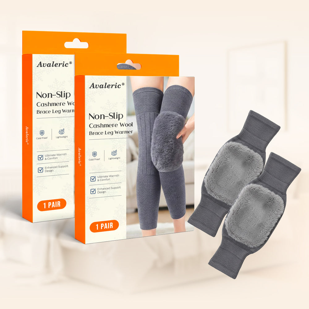 Sugoola® Non-Slip Cashmere Wool Brace Leg Warmer
