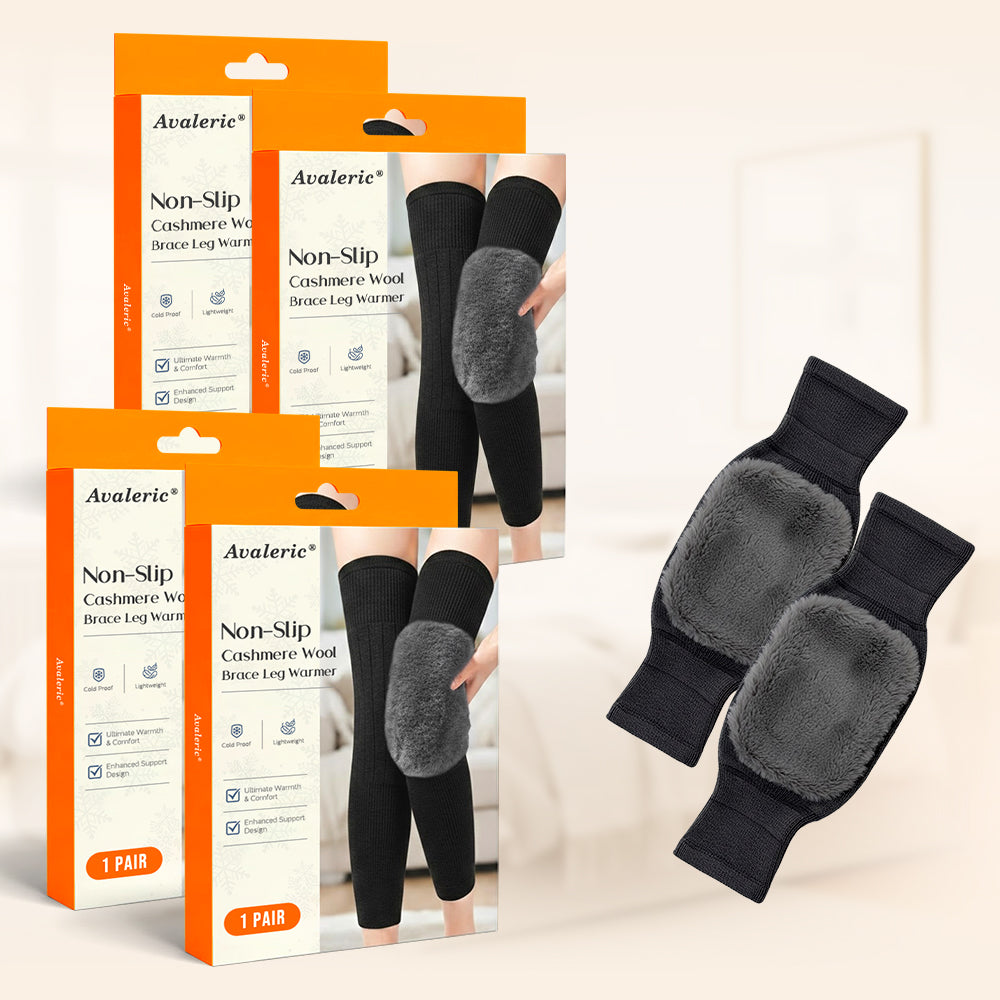 Sugoola® Non-Slip Cashmere Wool Brace Leg Warmer