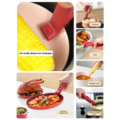 Aphine® Multi-Purpose Anti-Scald Bowl Holder Clip for Kitchen