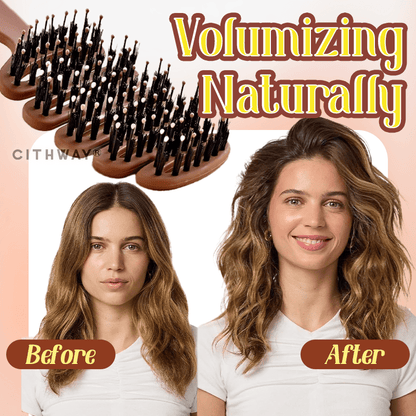 GFOUK® Volume+ Bristle Hair Brush