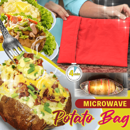 GFOUK® 4-Minutes Microwave Potato Bag