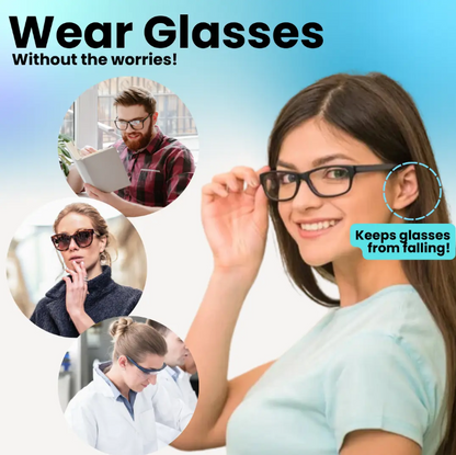 Sugoola® Non-Slip Glasses Grips (2 Pairs)