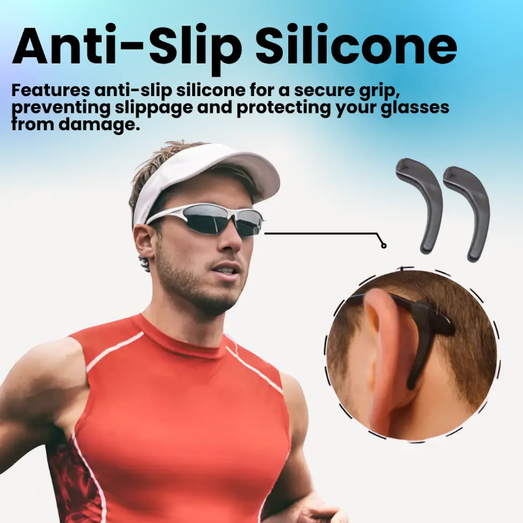 Sugoola® Non-Slip Glasses Grips (2 Pairs)