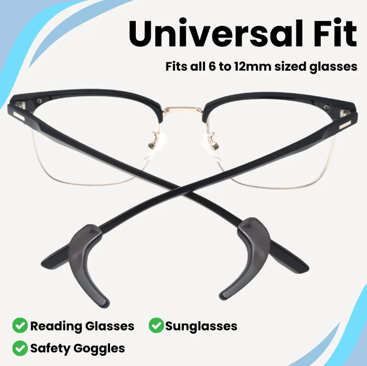 Sugoola® Non-Slip Glasses Grips (2 Pairs)