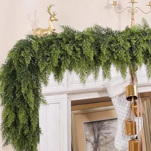 Artificial Cedar Garland 💕🇬🇧 Original