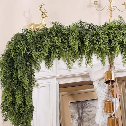 Artificial Cedar Garland 💕🇬🇧 Original