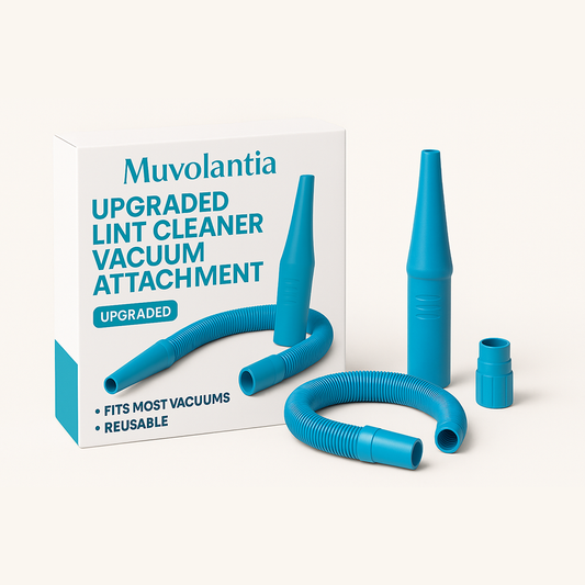 Muvolantia Upgraded Lint Cleaner Vacuum Attachment