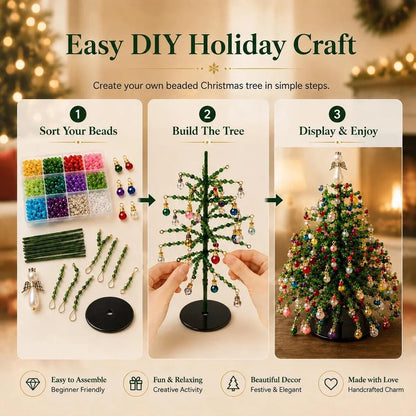 DIY Beaded Christmas Tree Kit 🎄