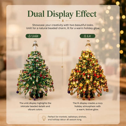 DIY Beaded Christmas Tree Kit 🎄
