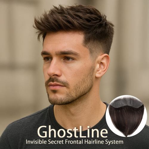 Sugoola® GhostLine Invisible Secret Frontal Hairline System 🇬🇧 100% Natural, Reliable for High    Forehead